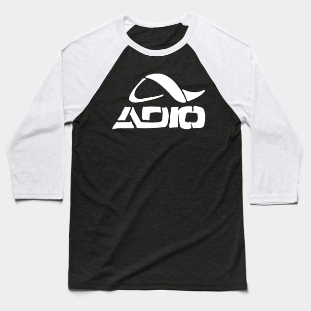 Adio Shoes Adio Footwear Bam Margera Baseball T-Shirt by The_Shape